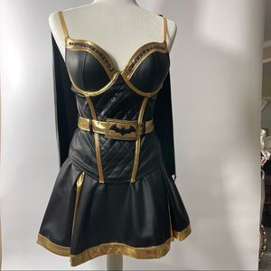❌SOLD❌ Bat Girl Halloween costume cosplay corset Top M Skirt M (NWT)